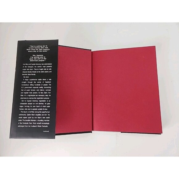 Civil War A Novel of the Marvel Universe by Stuart Moore 1st Edition Hardcover - Picture 4 of 9